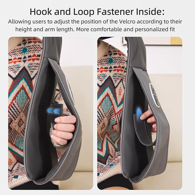 Cordless Shiatsu Neck Massager for Pain Relief Deep Tissue with Heat, 3D Kneading Massage Pillow Back Shoulder Massagerfor Body Muscle, Plug-in Use for Home Office Car, Gifts for Mom Dad Him