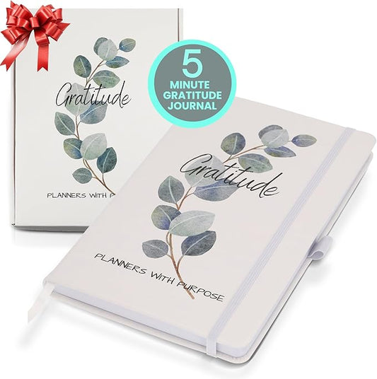 Gratitude Journal for Women – 5 Minute Journal for Happiness, Positivity, Affirmation, Inspirational, Manifestation, & Self Care – Undated Planner Guided with Prompts Daily 2025