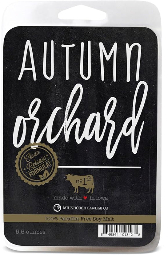 Milkhouse Candle Company, Autumn Orchard, Farmhouse Collection, Scented Soy Candle, Mason Jar Candle, Farmhouse Melts