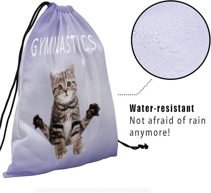 Gymnastics Grip Bag for Gymnasts Gymnastic Drawstring Bag Gym Athlete Bag