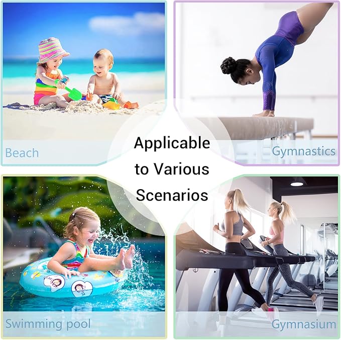 Holiday Deer Gymnastics Grip Bag Pine Tree Decor Adjustable Storage Pouch Bag for Holding