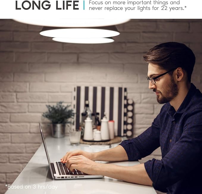 LUXRITE A19 LED Light Bulbs 100 Watt Equivalent Dimmable, 4000K Cool White, 1600 Lumens, Enclosed Fixture Rated, Standard LED Bulbs 15W, Energy Star, E26 Medium Base - Indoor and Outdoor (12 Pack)