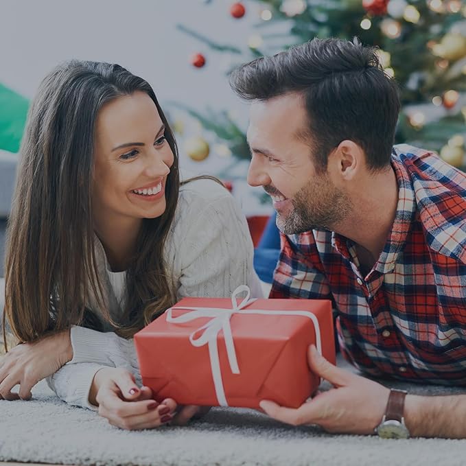 Super Mini Massage Gun Deep Tissue with 4 Attachments, Handheld Portable Mini Travel Size Percussion Deep Tissue Massager with 5 Speeds, Massager Gun Ideal Gift for Man & Women, Red