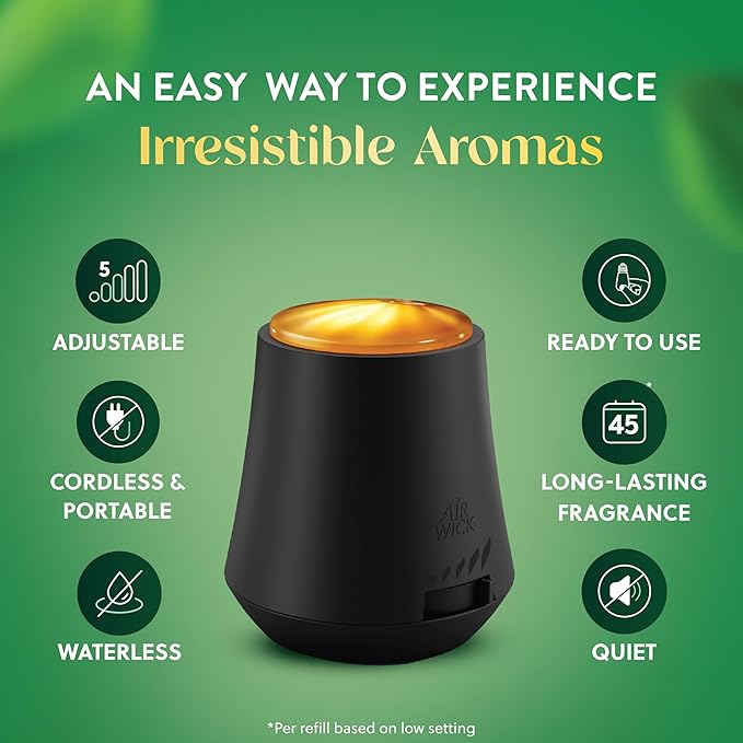 Air Wick Essential Mist Diffuser, 1ct, Essential Oils Diffuser, Air Freshener