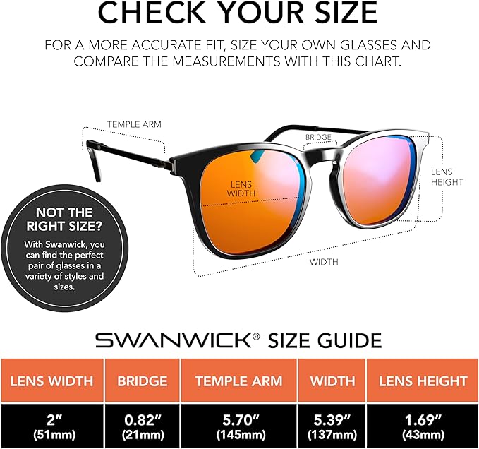 Swanwick HARVARD NIGHT SWANNIES - Premium Blue Light Blocking Glasses, Clear Lens, Block Blue Light from Gaming PC, Smartphone w/FREE $497 Training Course (Black, Regular)