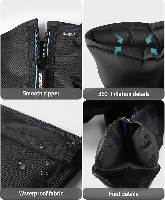 CINCOM Leg Massager for Circulation and Pain Relief, Air Compression Massager for Foot and Leg Helpful for Lymphedema Edema Restless and Relaxation Birthday Gift for Women Men