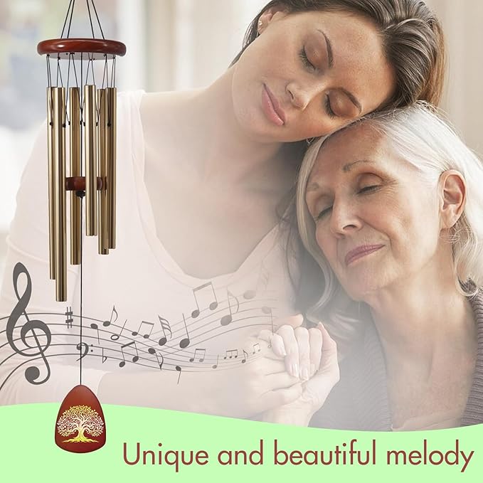 Memorial Gifts for Loss of Mom - Loss of a Mother Sympathy Gifts, Memorial Wind Chimes,Bereavement Gifts,in Memory of Loved One Gifts