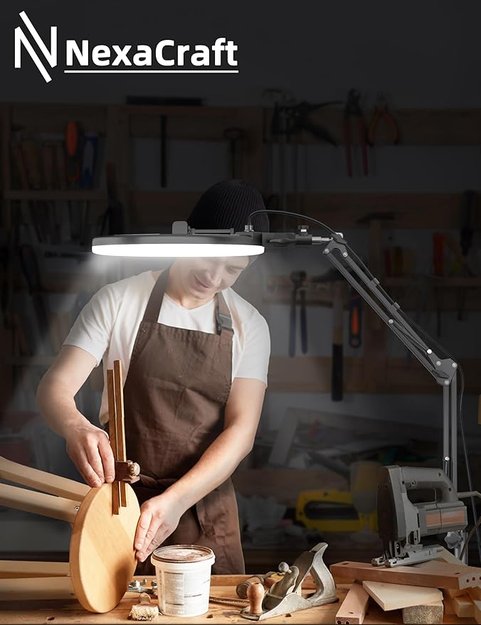 Ring Light Overhead Phone Mount,14'' LED Ring Light with Stand and Phone Holder,CRI Max 96 Professional for Video Recording,Live Streaming,Cooking and Content Creation(66.9High)