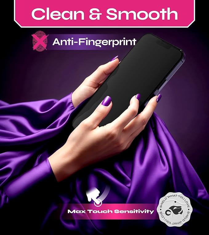 Defenslim Screen Protector for iPhone 14 / 16e (2Pack), Easy Auto-Align Install Kit, 6.1" Tempered Glass, 9H Hardness, Ultra HD Clear, Case Friendly, EasyShield