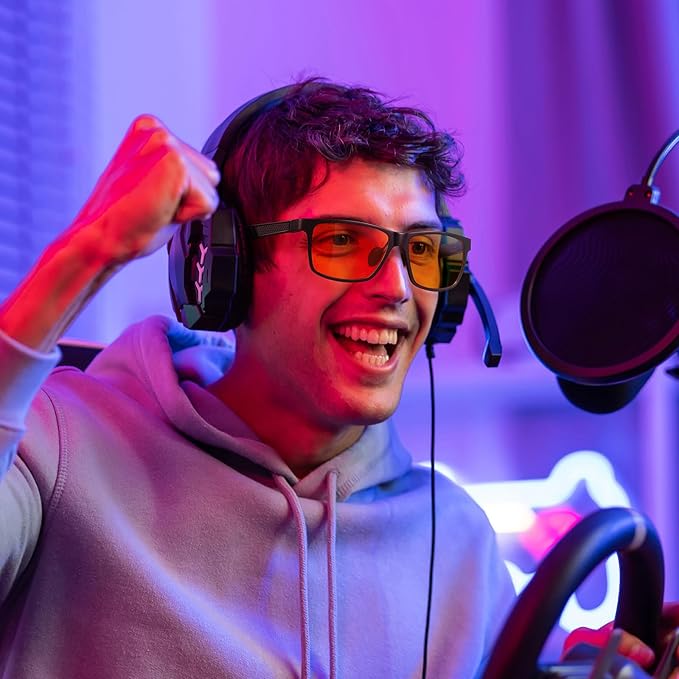 Okany Blue Light Blocking Glasses Gaming Computer Glasses Powerful Professional Screen Filter