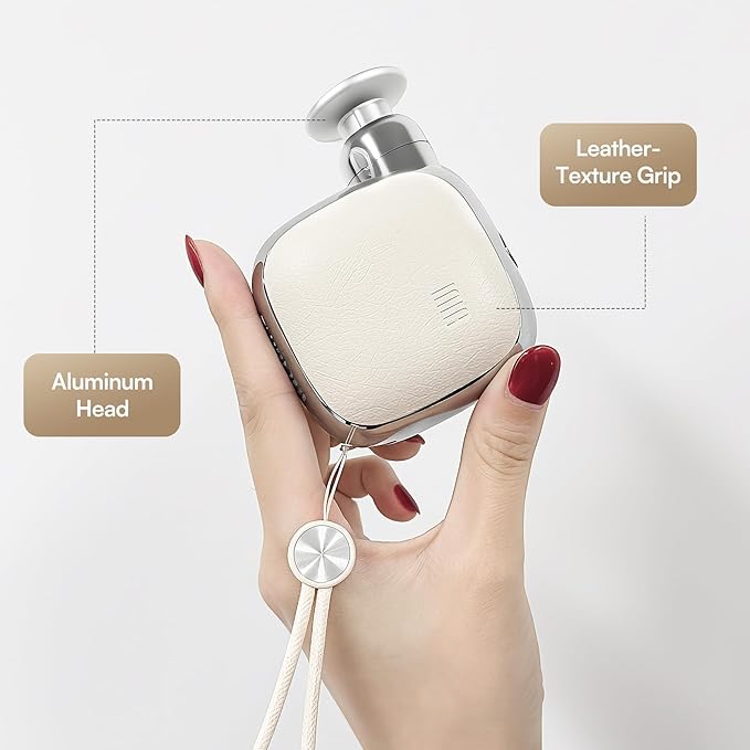 INIA PocketForce Mini Massage Gun - Ultra-Portable Massager Gun for Muscle Pain Relief, Deep Tissue Percussion Massager with 3 Attachments, Quiet & Lightweight, Travel & Office Gifts for Men Women