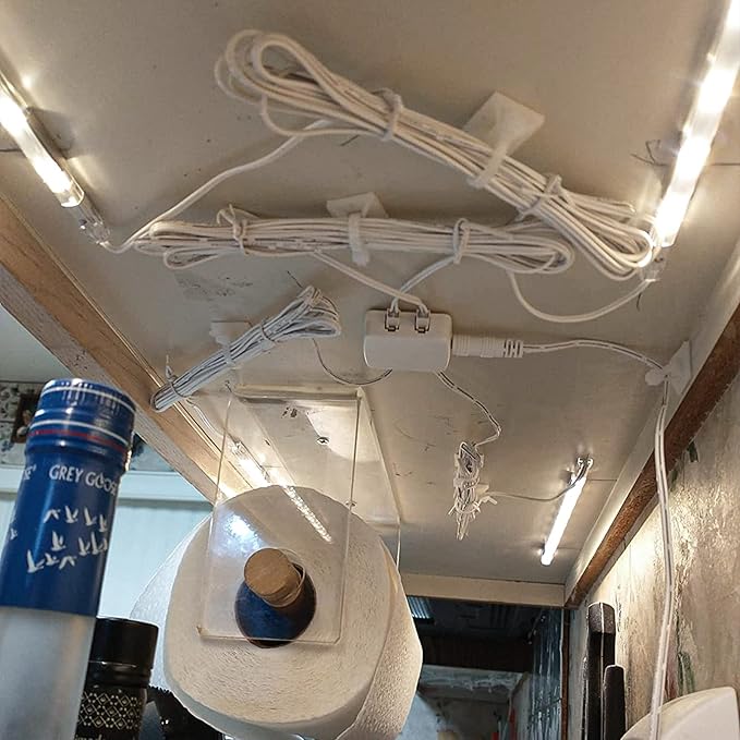 Zip Tie Mounts - SeuYeugX 1000 PCS Cable Self Adhesive Mounts Set for Wire Management with Stick Pads Anchors Clips Squares Holders (White)