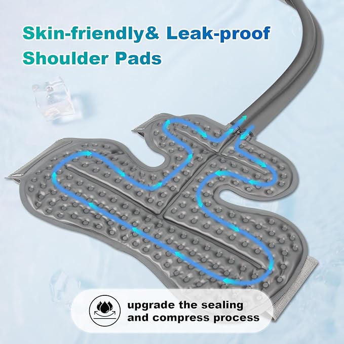 Ice Machine for Shoulder After Surgery Recovery, Timer Control Cold Therapy Machine, Universal Cryotherapy System Ice Therapy Machine with Leak-Proof Design for Post-Surgery Care Injury Relief