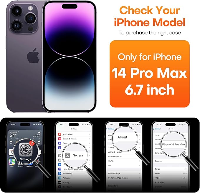 ImpactStrong Shatterproof Tempered Glass Screen Protector for iPhone 14 Pro Max [Easy Installation Frame] [Bubble Free] [9H Hardness] [Full Coverage] Case Friendly, 6.7 Inch - (3-Pack)