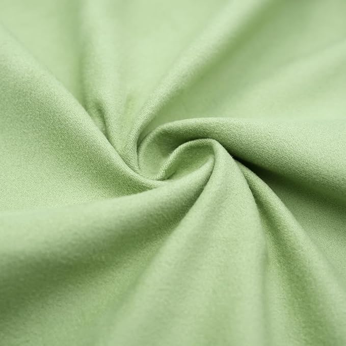 Eunzel Hot Yoga Towel Non Slip Yoga Mat Towel Non-Slip Sweat Absorbent Microfiber Towel for Hot Yoga, Pilates and Workout 72" x 26.5", Olive