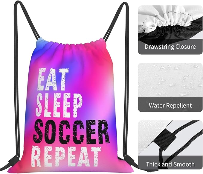 Gymnastics Drawstring Backpack Light Gym String Bag Pink Water Resistant Sackpack Sport Yoga Daypack For Womens Mens