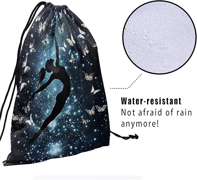 Nerxy Pet Gymnastics Grip Bag Dog Cat Drawstring Grip Bags Puppy Shoe Bag Gym Storage Pouch