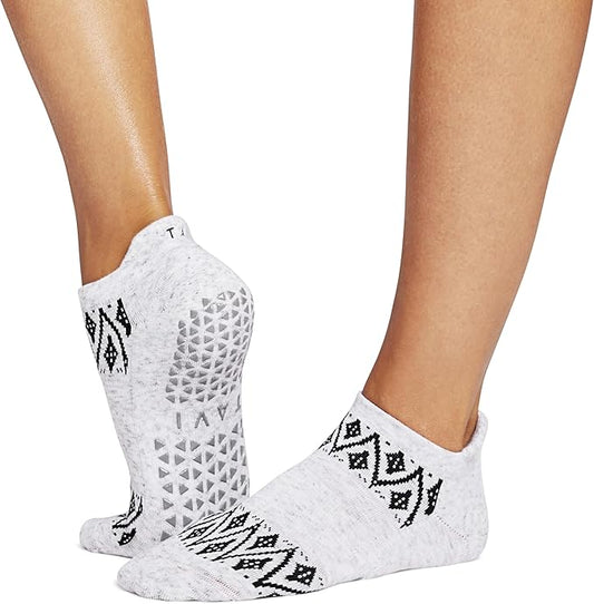 TAVI Women’s Savvy Grip Socks - Pilates for Women, Slipper, Yoga, and Ballet, Barre