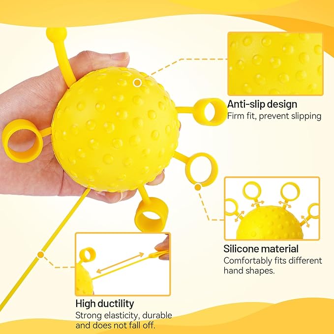 Grip Strength Trainer Device for Hand Therapy – Finger Strengthener & Extension Exerciser,Tension Relief and Hand Mobility Recovery Tools