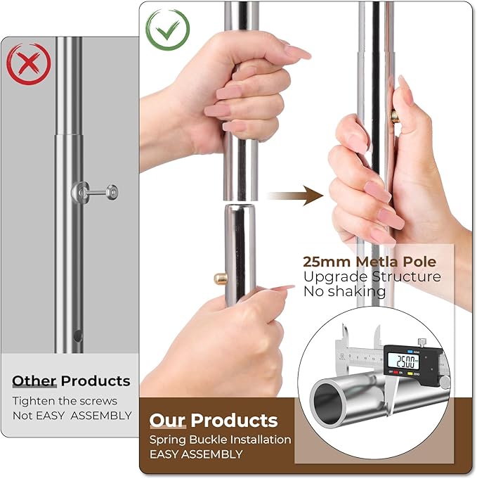 Heavy Duty Clothes Rack, Rolling Clothing Rack With Shelves Load 620 LBS, Double Rod Clothing Racks for Hanging Clothes, Portable& Adjustable Clothes Rack with Wheels Garment Rack