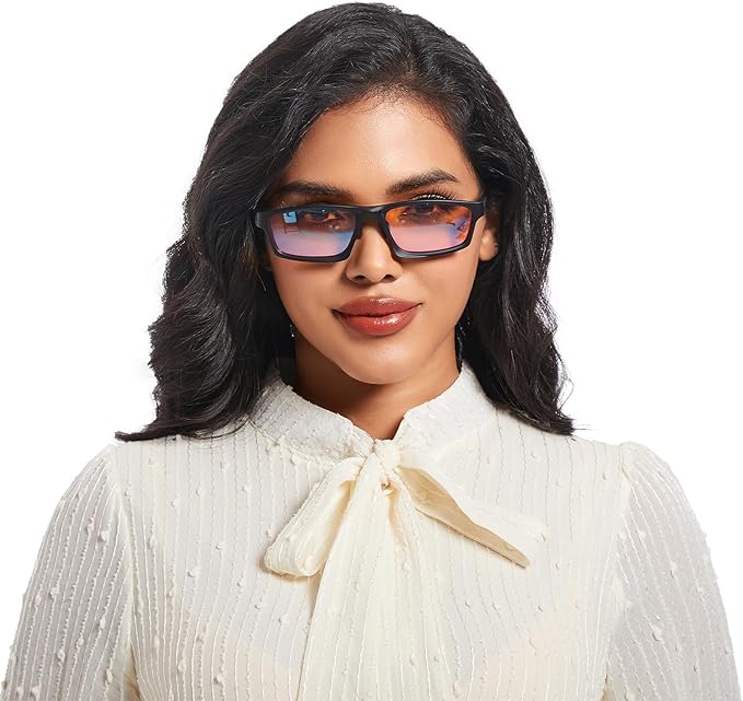 JW MARRIOTT Blue Light Blocking Glasses,Blue Light Glasses Women Men,Anti Blu-Ray Clear Gaming Glasses Lense