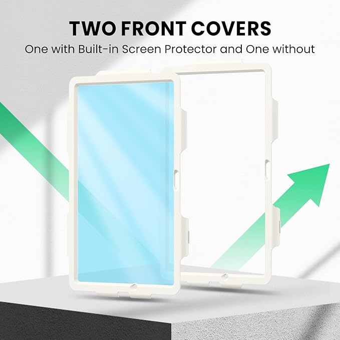 SEYMAC Case for Samsung Galaxy Tab A9+/ A9 Plus 11" (SM-X210/X216/X218), Heavy Duty Shockproof Protective Case with Screen Protector, Rotating Stand, Hand/Shoulder Strap, Pink