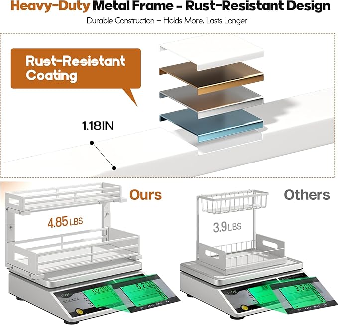 2-Pack 19"Deep Under Sink Organizer And Storage, 2-Tier L-Shaped Pull Out Cabinet Organizer with Upgraded Slide Rails, Height Adjustable Drawers for Kitchen&Bathroom, Extra-Large Storage Shelves–White