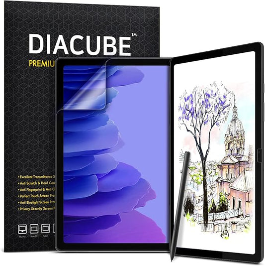 [1+1 Pack For Galaxy Galaxy Tab A7 10.4, Paperfeel Screen Protector 1pc + Anti Glare Protector 1pc, Matte Anti Glare Anti Fingerprint Film with Blue Light Cut Filter, Compatible with S Pen