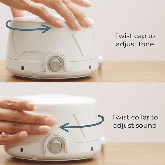 Yogasleep Dohm Classic (Pink) The Original White Noise Machine, Soothing Natural Sound from A Real Fan, Noise Cancelling for Office Privacy, Travel & Meditation, Sleep Therapy for Adults & Baby