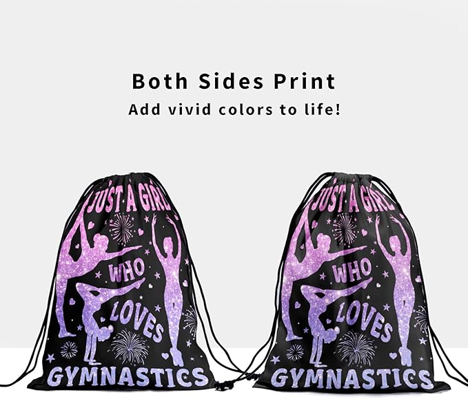 Gymnastics Grip Bag for Gymnasts Gymnastic Drawstring Bag Gym Athlete Bag