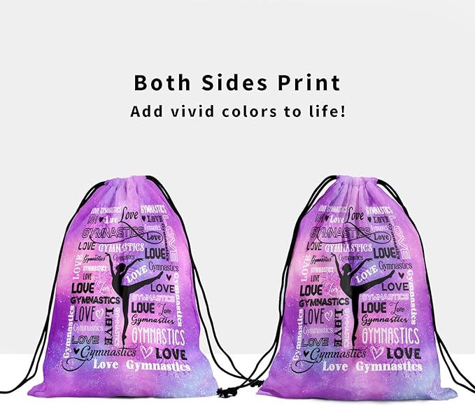 Gymnastics Grip Bag for Gymnasts Gymnastic Drawstring Bag Gym Athlete Bag