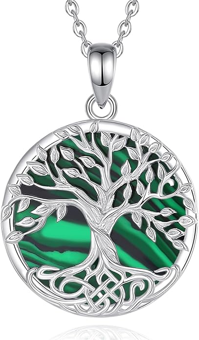 EUDORA Moonstone Turquoise Necklace for Women S925 Sterling Silver, Angel Tears Water Droplets Pendant Grandma Necklace Jewelry for Women Gifts for Mother in Law Mothers Day Gifts for Mom, 20"