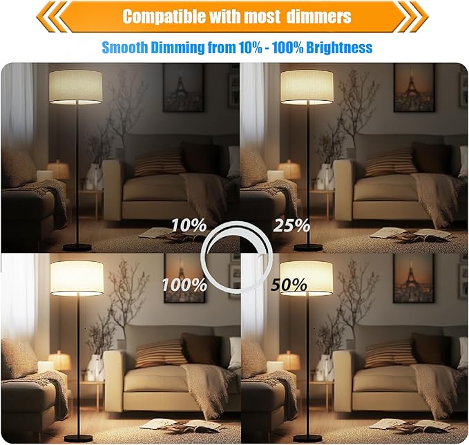 16 Pack LED Edison Bulbs 40W Equivalent, Dimmable 4W LED Filament Bulb, 5000K Daylight ST19 Light Bulb, 450LM E26 Vintage Bulbs for Ceiling Light Fixtures