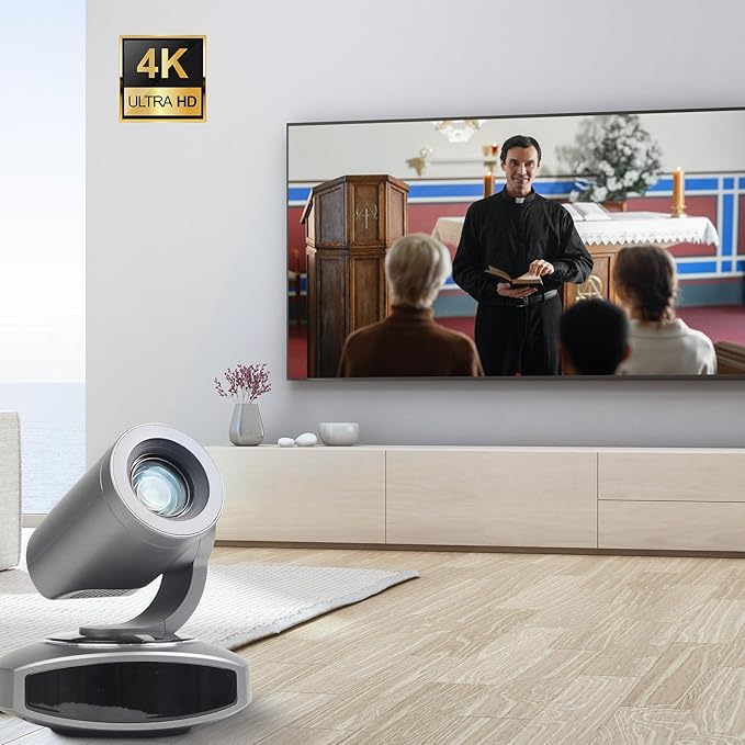 RGBlink 4K PTZ Camera HDMI, AI Auto-Tracking, 10X Optical Zoom, USB3.0 LAN HDMI PTZ Camera for Church Worship Education Conference Events, RGB10X-UUAI-BK（Real 4K Output