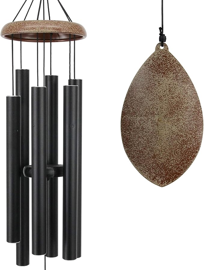 ASTARIN Wind Chimes for Outside Deep Tone,36 Inch Windchime Outdoors，Chimes for Outdoors,Sympathy Wind Chimes Memorial for Mom Dad，All Metal Wind Chime