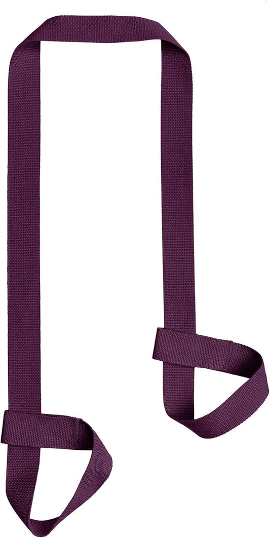 ZOOEASS Yoga Mat Strap, Adjustable Durable Yoga Mat Carrier & Stretching Strap, Multiple Color Choices