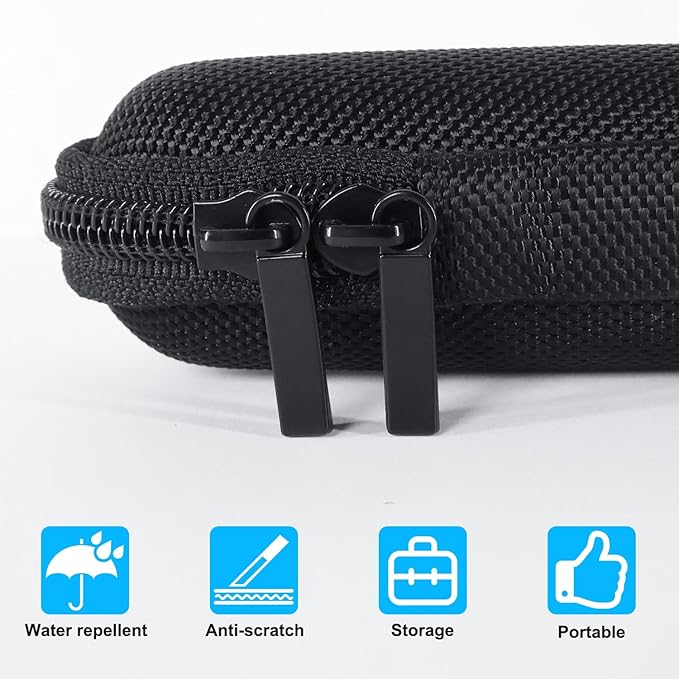 DinoFire Presentation Clicker with Case, Wireless Presenter Remote Powerpoint Clicker Storage Proective Bag