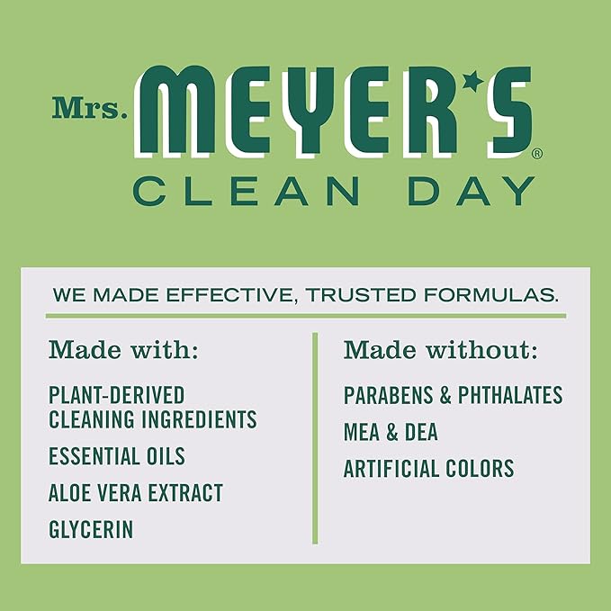 MRS. MEYER'S CLEAN DAY Liquid Dish Soap, Biodegradable Formula, Limited Edition Iowa Pine, 16 fl. oz - Pack of 3