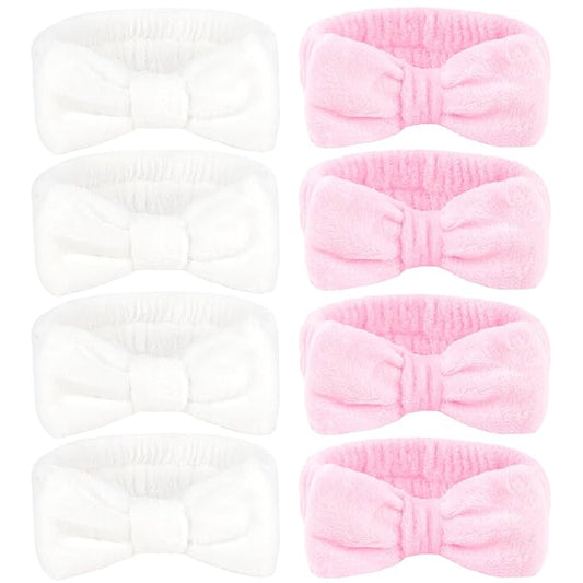 Ondder Skincare Headband for Washing Face Spa Makeup Face Wash Headband Skin Care Headbands Terry Cloth Head Band Bachelorette Party Favors Spa Party Hair Accessories Bachelorette Gifts for Bride