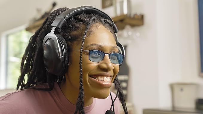 Always With You VisionGuard Pro Blue Light Blocking Glasses by ThinOptics - Elite Gaming & Computer Glasses - High Performance and Ultra Lightweight, Black