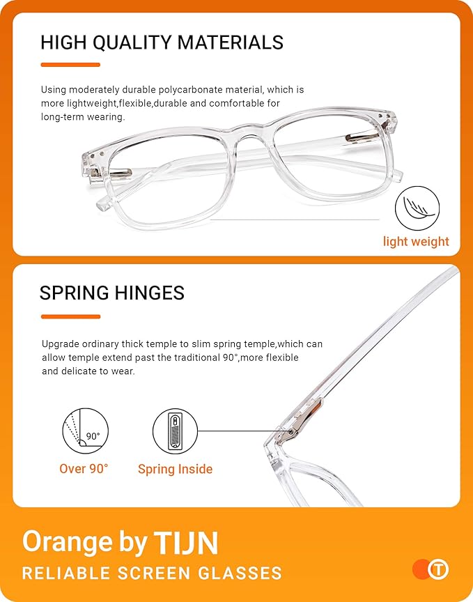 TIJN Sleep Glasses for 99% Blue Green Light Blocking Red Lens for Computer Gaming Screen Fatigue UV Protection