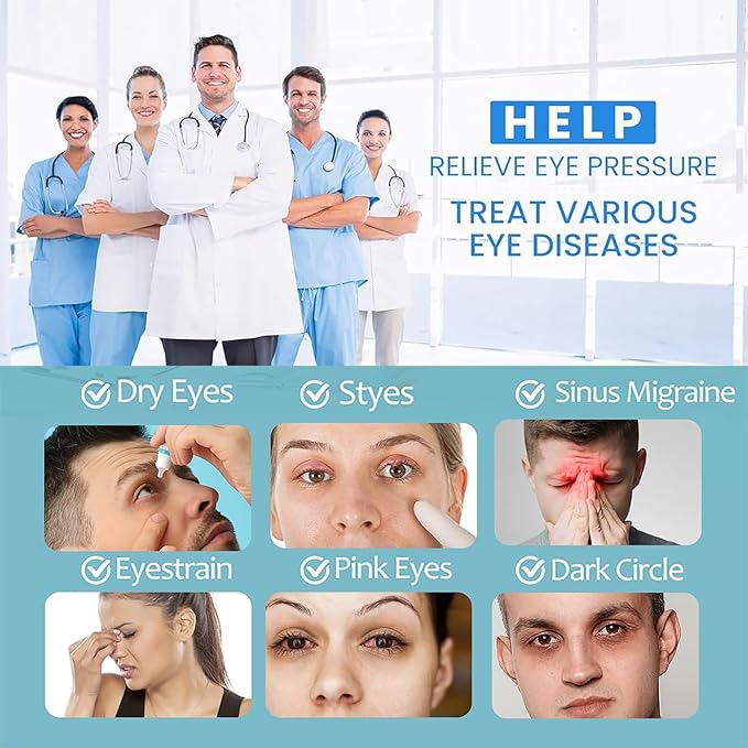 Silk-like Heated Eye Mask for Dry Eyes, MGD, Blepharitis, Stye, Grey