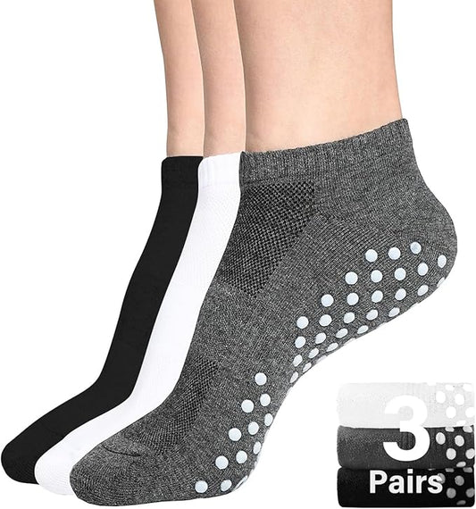 DIBAOLONG Womens & Mens Low Cut Socks, 6-Pair Ankle No Show Athletic Short Cotton Socks
