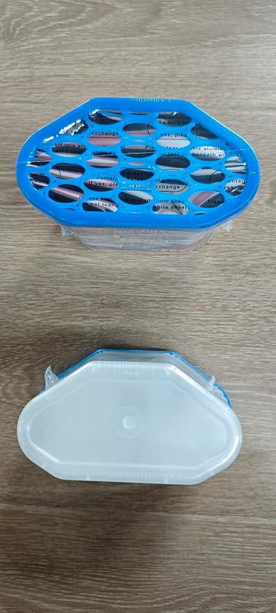 Vacplus Moisture Absorbers 6 Pack, 10.5 Oz Portable Humidity Absorber Boxes for Your Bathroom, Closet & Car, Dehumidifier with Ocean Fragrance, Light Blue