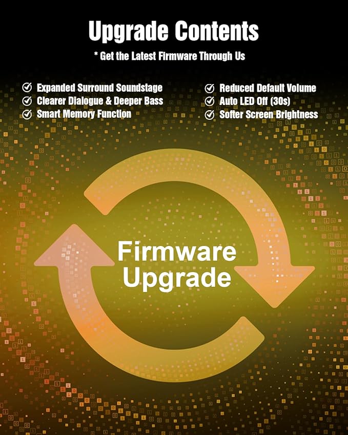 Hiwill 4.1ch Sound Bar with Dolby Atmos, 300W Sound Bar for Smart TV with Subwoofer, 2 Front Surround Speakers, Soundbar for TV Speaker, Adjustable Bass, Surround Sound System for TV, HiElite A41