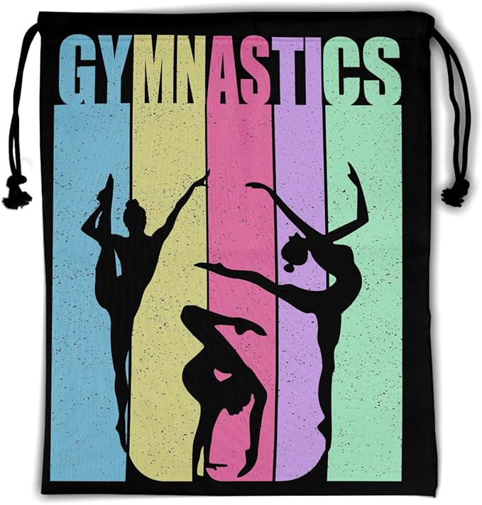 Gymnastics Grip Bag for Gymnasts Gymnastic Drawstring Bag Gym Athlete Bag