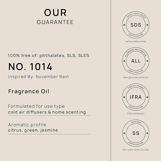 VINEVIDA (32oz) Hotel Fragrance Collection Diffuser Oil - Cold Air Diffuser - Marriott-Inspired Scent No.1014