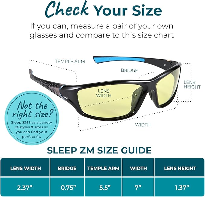 100% Blue Light Blocking Glasses - Women + Men - Better Sleep - Anti Eye Strain Protection - Computer Screens Gaming
