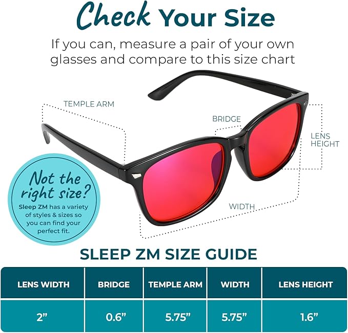 100% Blue Light Blocking Glasses - Women + Men - Better Sleep - Anti Eye Strain Protection - Computer Screens Gaming