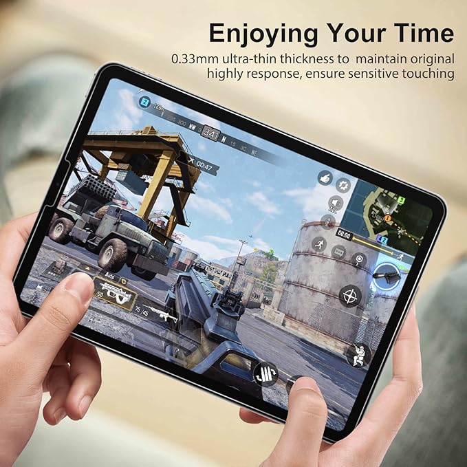 SPARIN 3 Pack Screen Protector for iPad Air 5th 4th Generation 10.9 inch (Air 5/4) 2022/2020, iPad Pro 11 inch (2022/2021/2020/2018), Tempered Glass, Case Friendly, Anti-Scratch